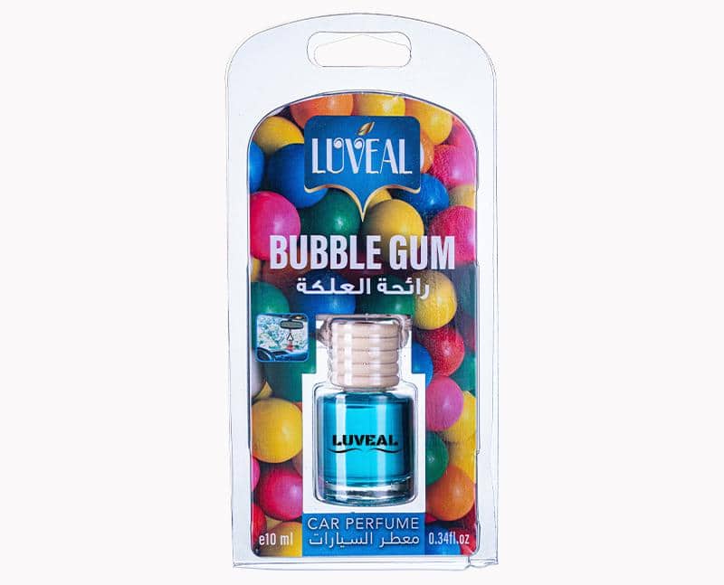 001 1 2 CAR PERFUME LUVEAL 8ML (BUBBLE GUM) 113