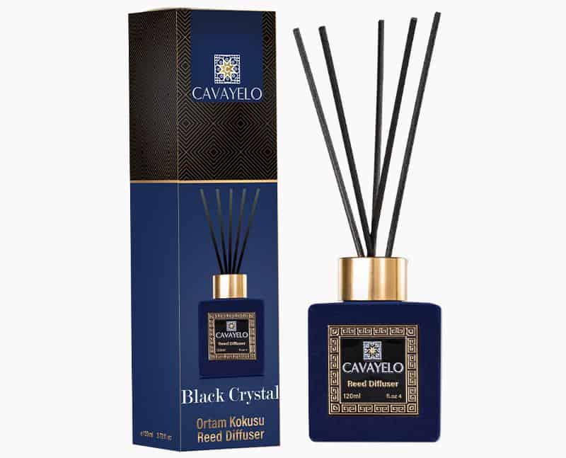 002 1 2 CAVAYELO Reed Diffuser 120ml (BLACK CRYSTAL) 145