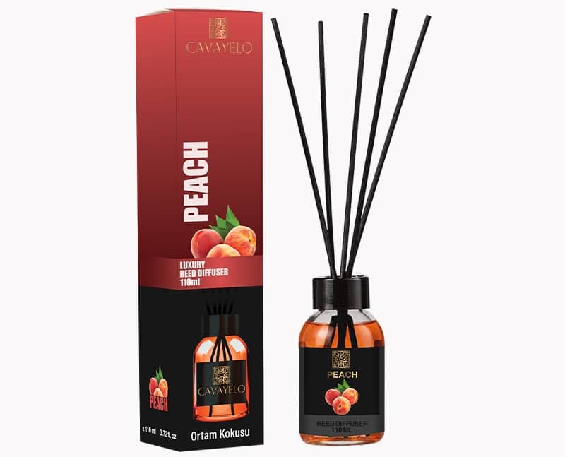 1108 Cavayelo Reed Diffuser 110ml (PEACH) 1