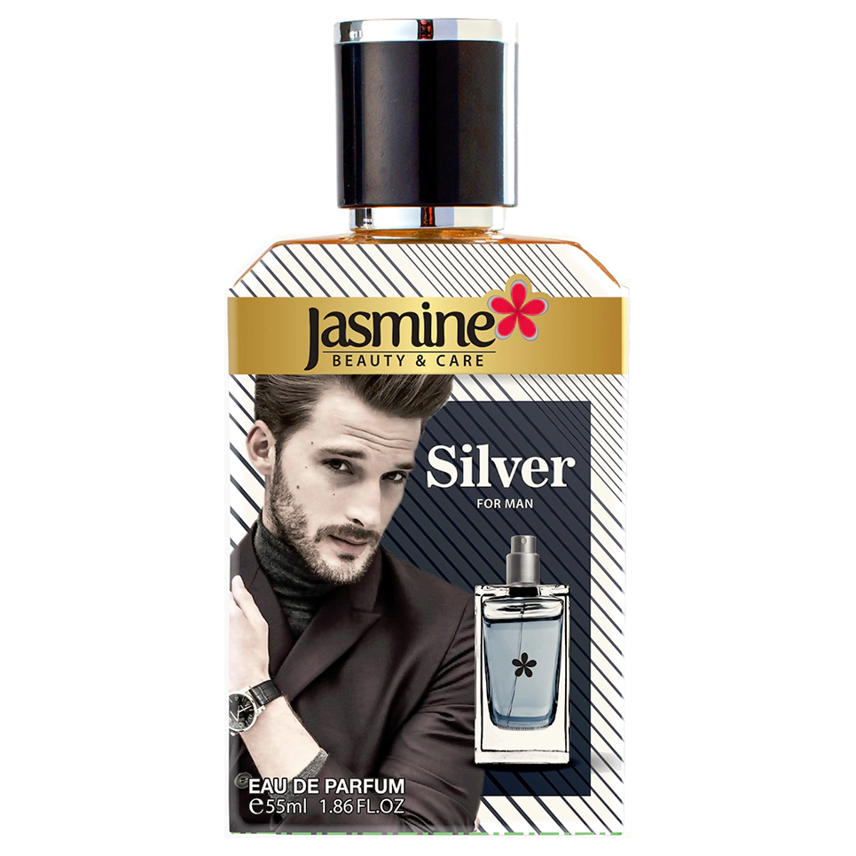 28 3 Jasmine Perfume 55 ML (SILVER) 309