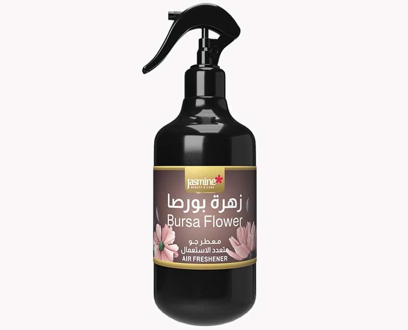 جاسمين معطر جو بخاخ 500 مل (زهرة بورصة) - معطر جو للمنازل والمكاتب