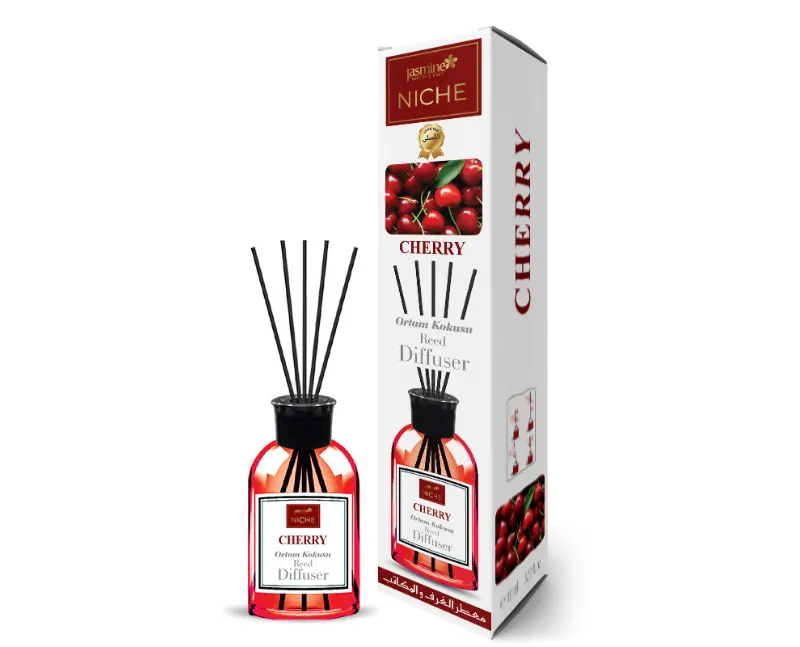 CHERRY OZEL BOYUT Jasmine Niche Reed Diffuser 110ML (Cherry) 1