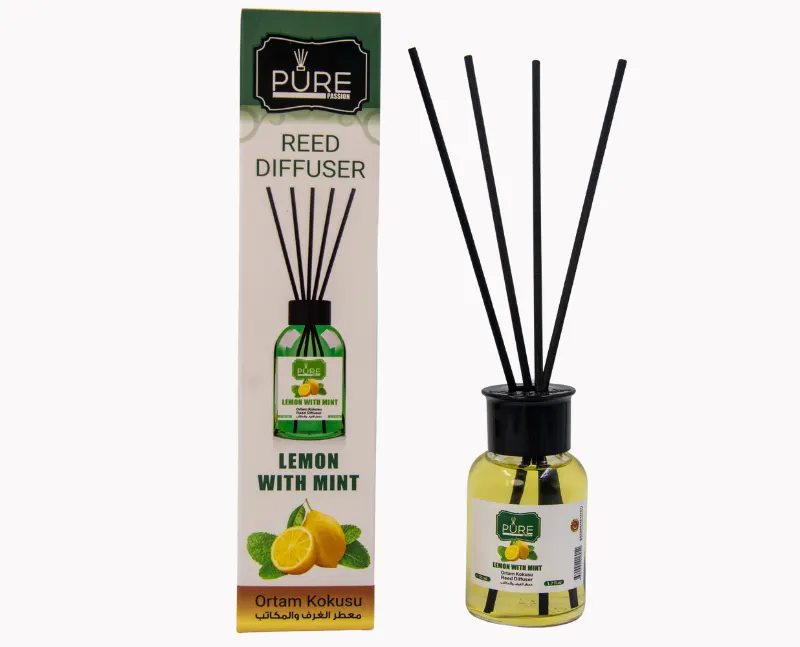 Pure Passion Reed Diffuser 55 ml (Lemon & Mint)