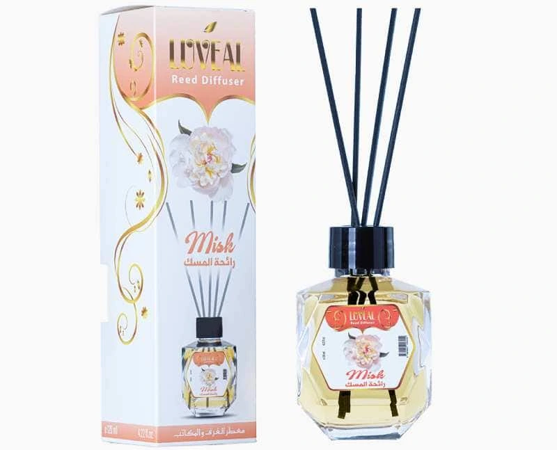 Luveal Reed Diffuser 120ml (MISK)