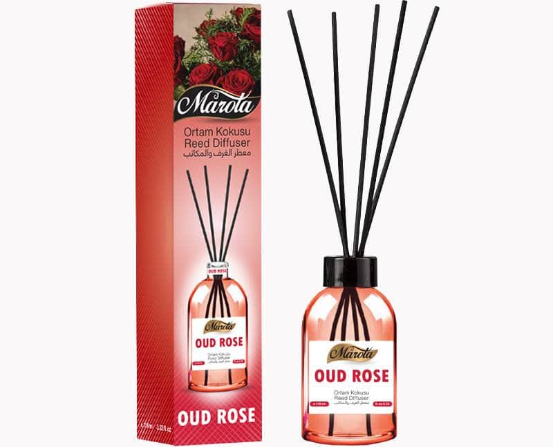Marota Reed Diffuser 110ML (OUD ROSE)