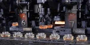 What is the manufacturing process of perfume bottles?
