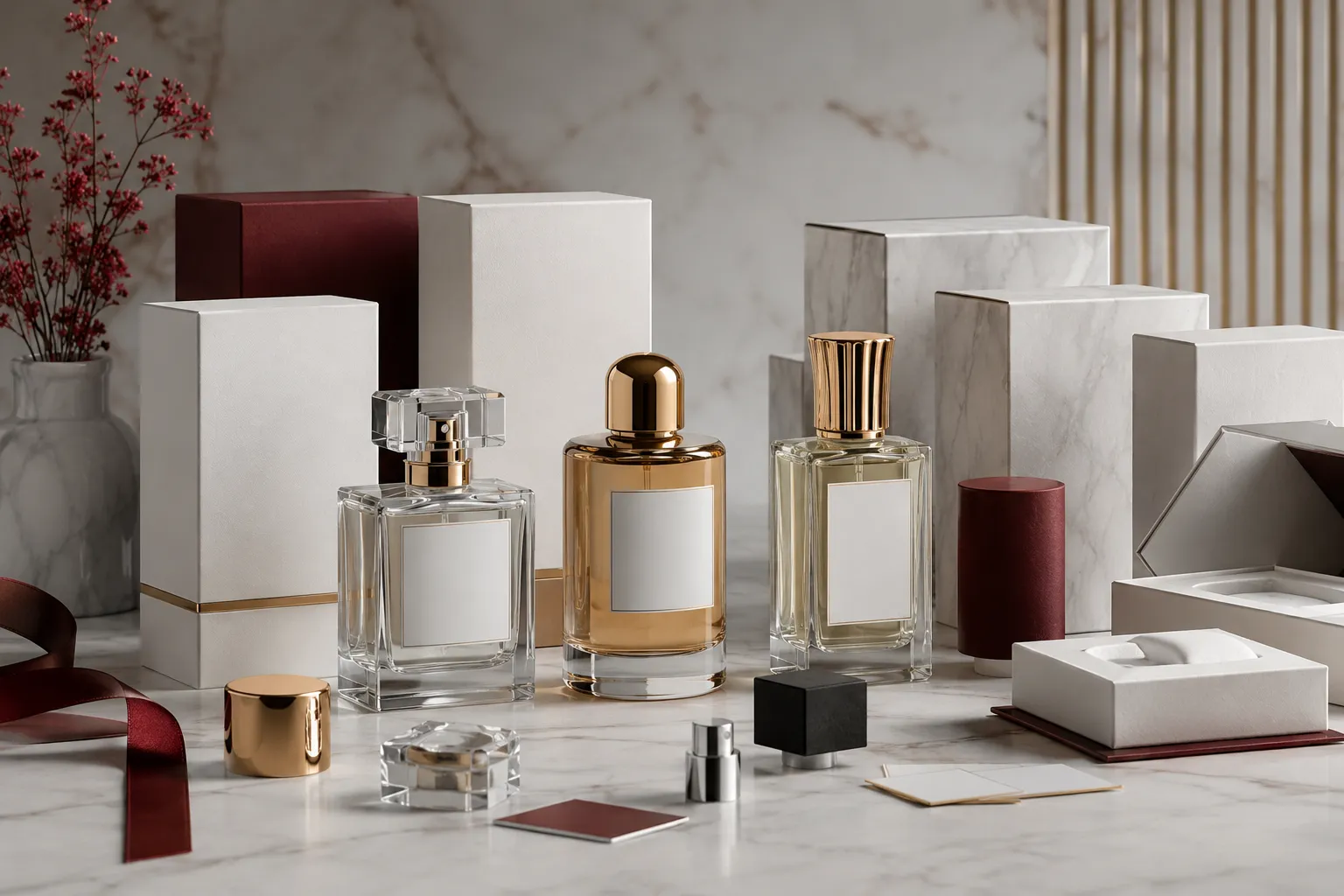 نماذج تصنيع العطور ومستحضرات التجميل