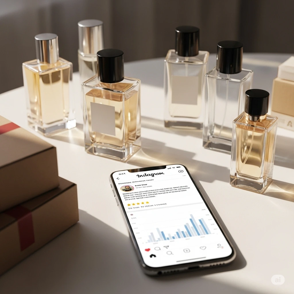 خطوات فتح متجر انستقرام خاص بالعطور