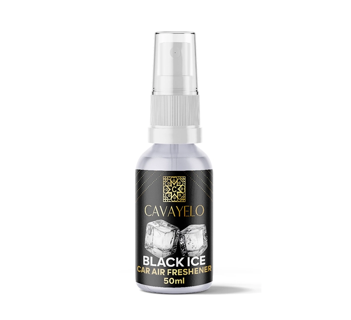 Cavayelo Car Air Freshener 50ML (BLACK ICE) 2
