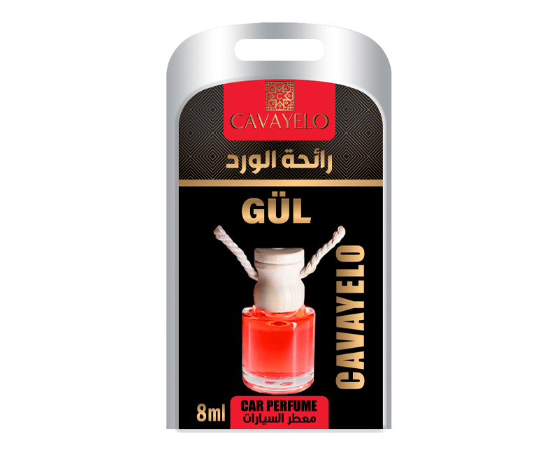 CAVAYELO Car Perfume 8ml (GÜL) 4