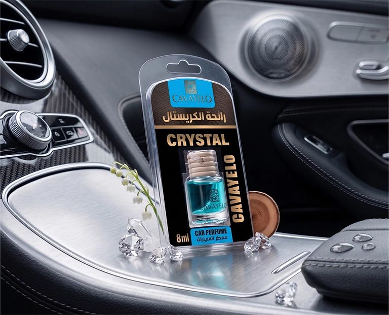 كافايلو معطر للسيارات 8 مل (كريستال) 24