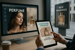 How do you market a perfume business?
