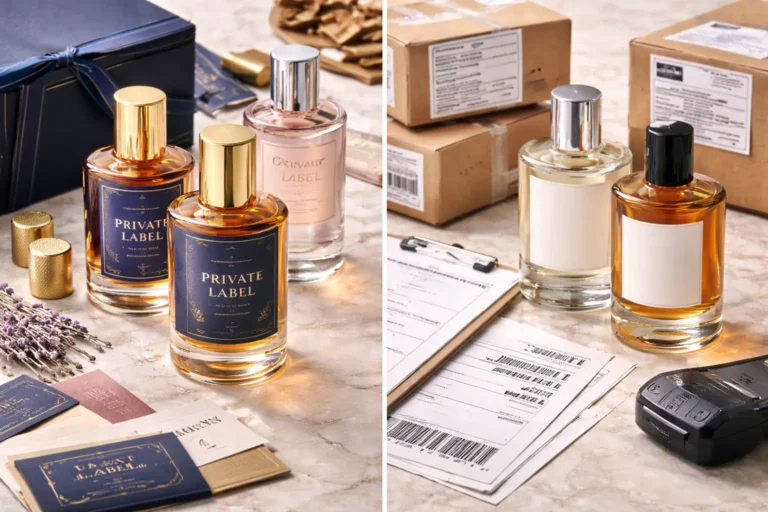 Private Label vs White Label Perfume for Retailers