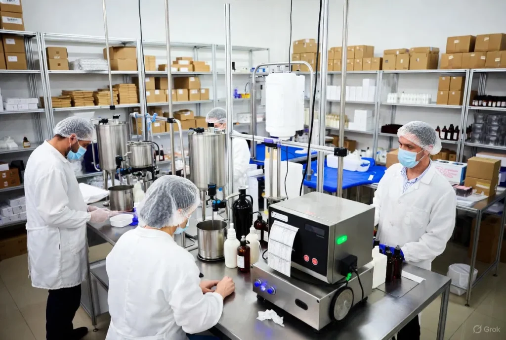 Turnkey Private Label Perfume Manufacturing for B2B