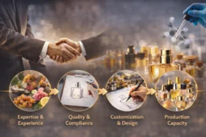 Turnkey Perfume Solutions: End-to-End Perfume Setup for B2B Brands 3 How to choose the right partner for Turnkey perfume solutions