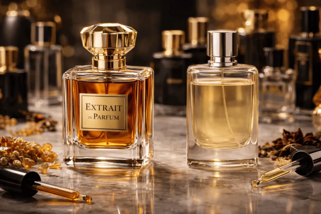 (أهم الفروق بين اكسترايت دو بارفيوم و العطور التقليدية