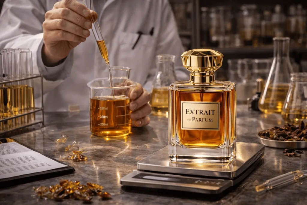 المعايير المهنية في تصنيع عطور اكسترايت دي بارفيوم للغير