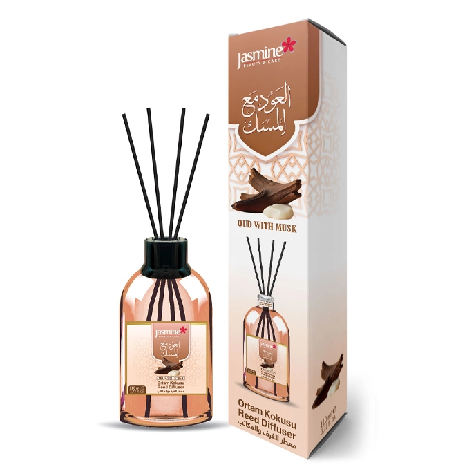 جاسمين فواحة أعواد 110 مل (العود مع المسك)