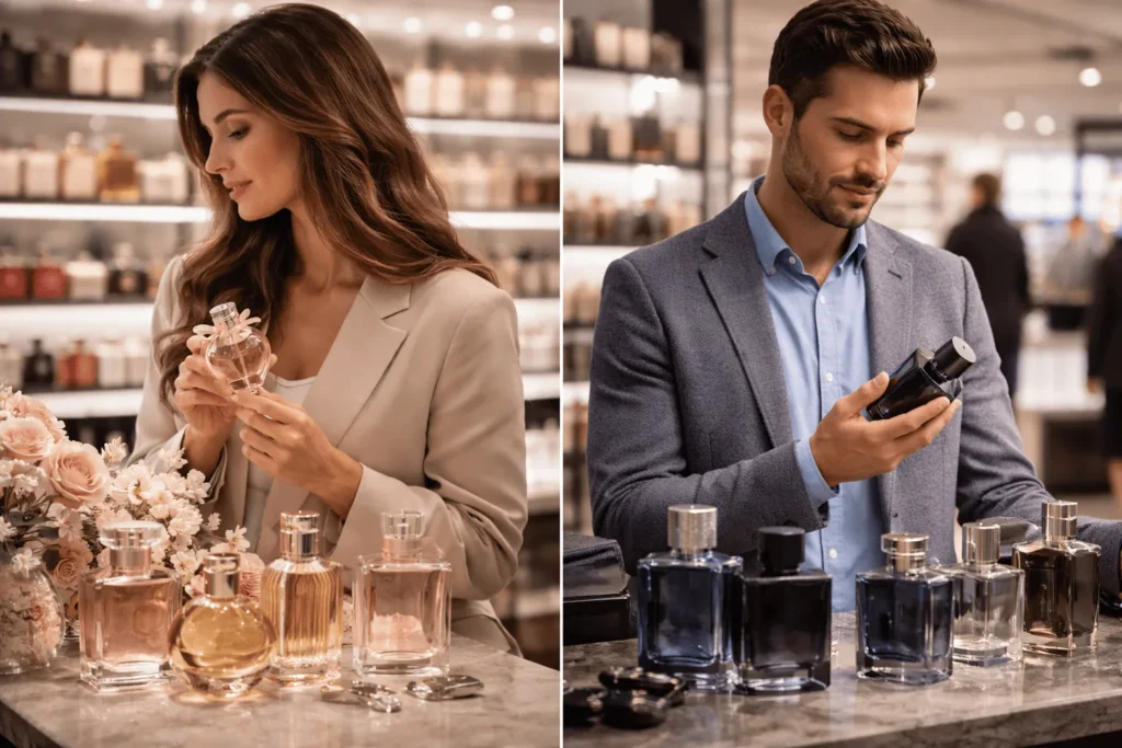كيف يؤثر تصنيف العطور حسب الجنس على قرارات الشراء؟