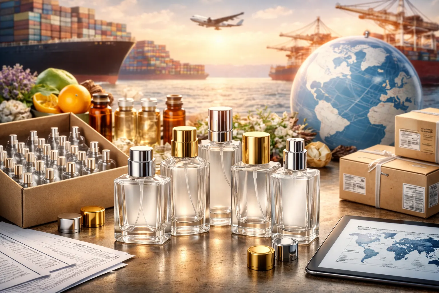 Ready-to-Label Perfume for B2B Buyers: Fast-Launch Supply 1 Global perfume distribution and logistics