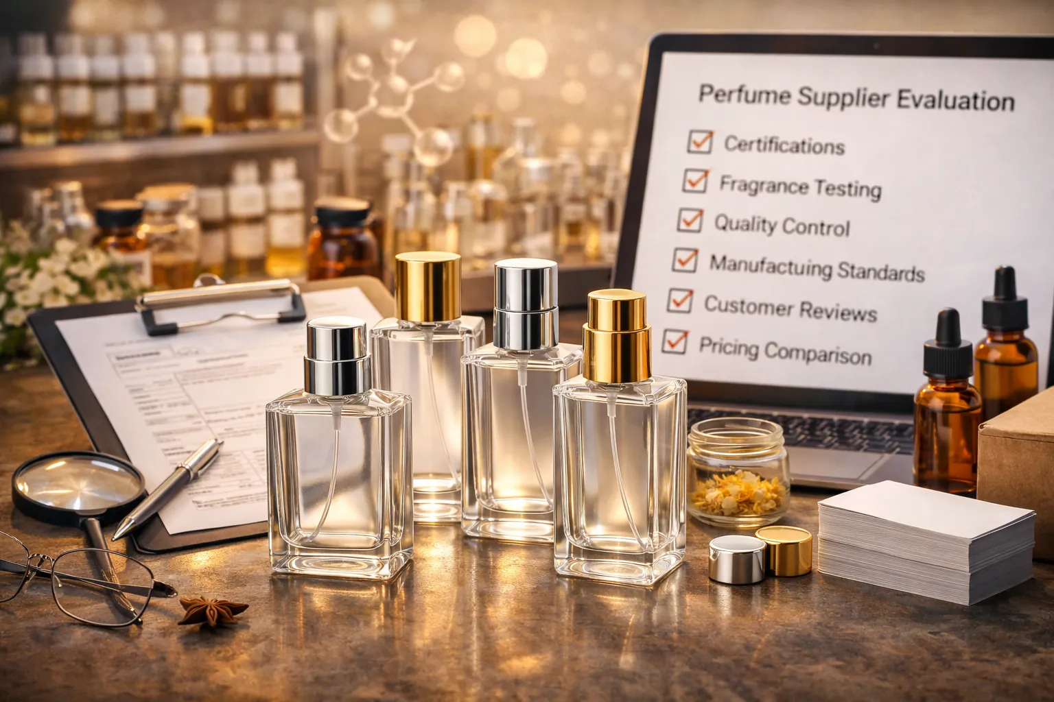 Ready-to-Label Perfume for B2B Buyers: Fast-Launch Supply 3 How to Evaluate a Label-Ready Perfume Supplier Before You Place the First Order
