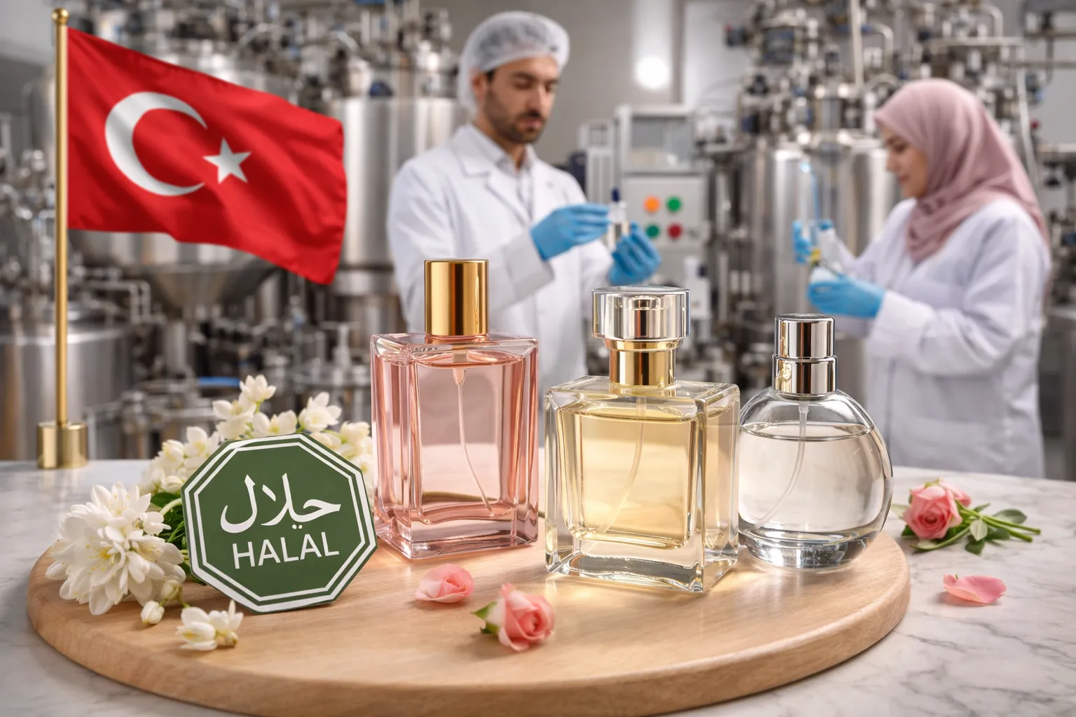 دليل إنتاج العطور الحلال وتصنيع العلامات الخاصة من تركيا