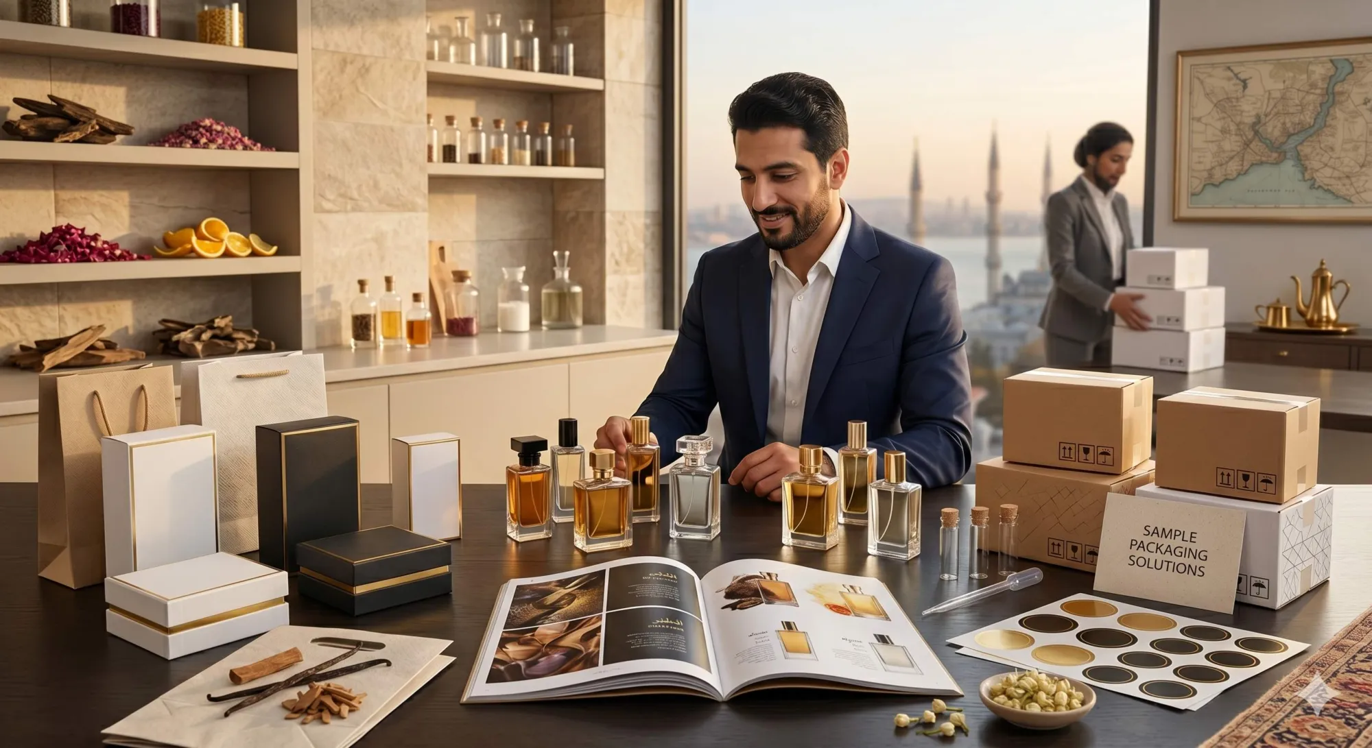 مصنع عطور اسطنبول: برايفت ليبل ووايت ليبل