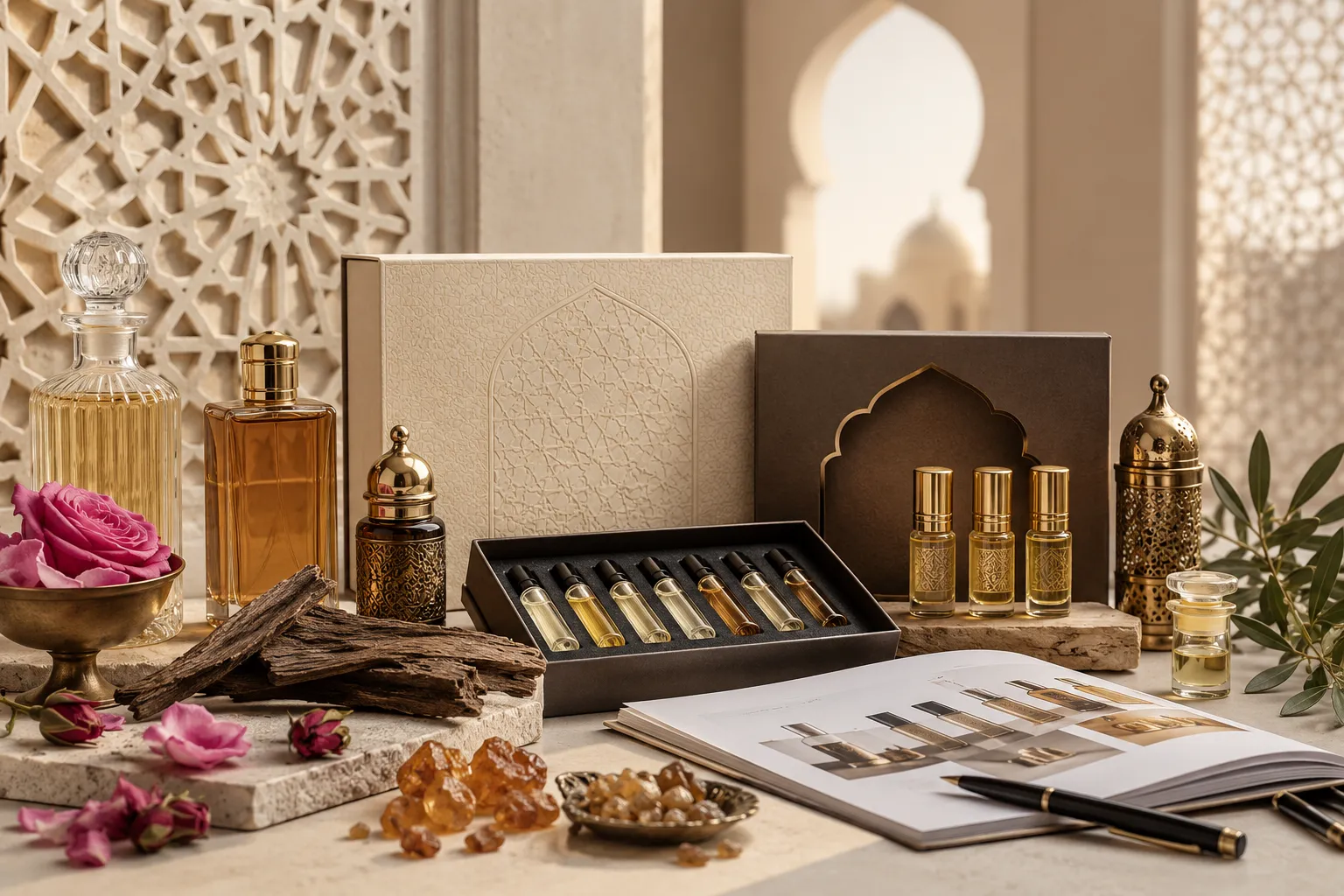 Jasmine product routes for alcohol-free perfume projects