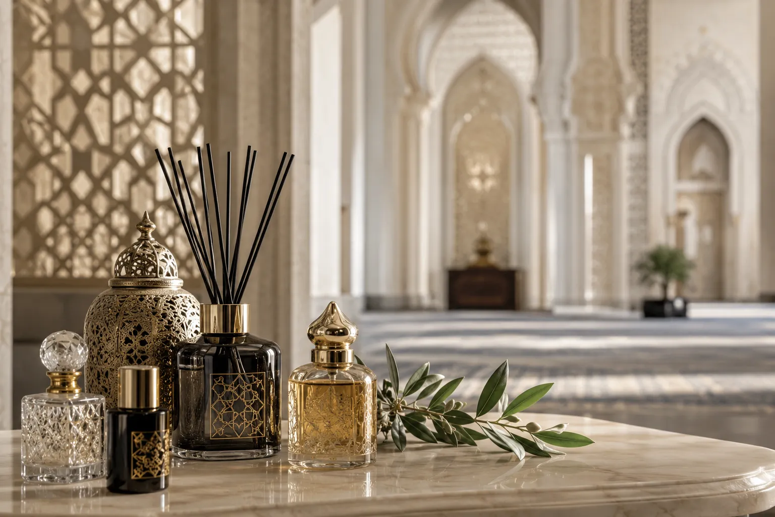 How to match fragrance to mosque or Islamic center areas