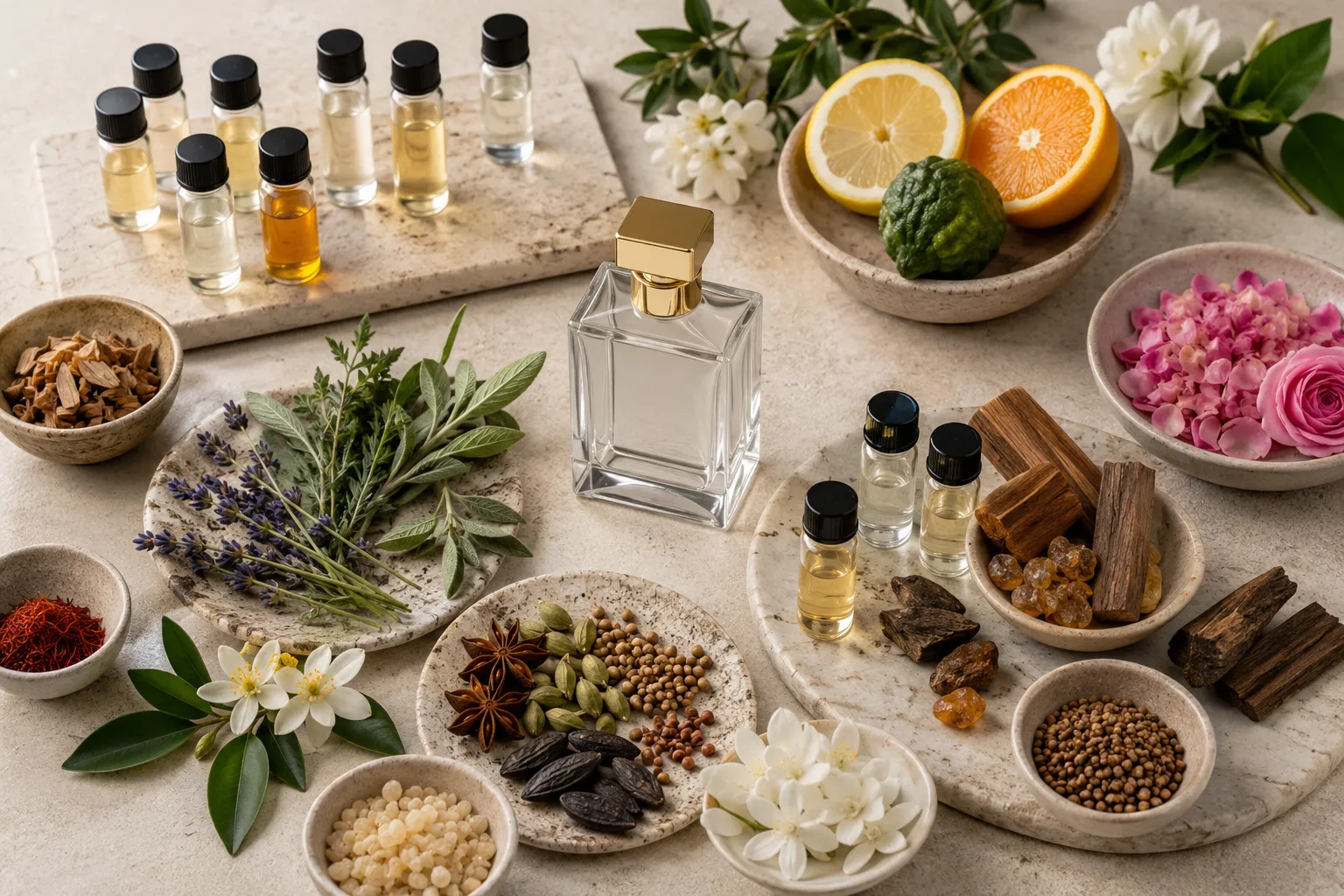 Custom fragrance development process