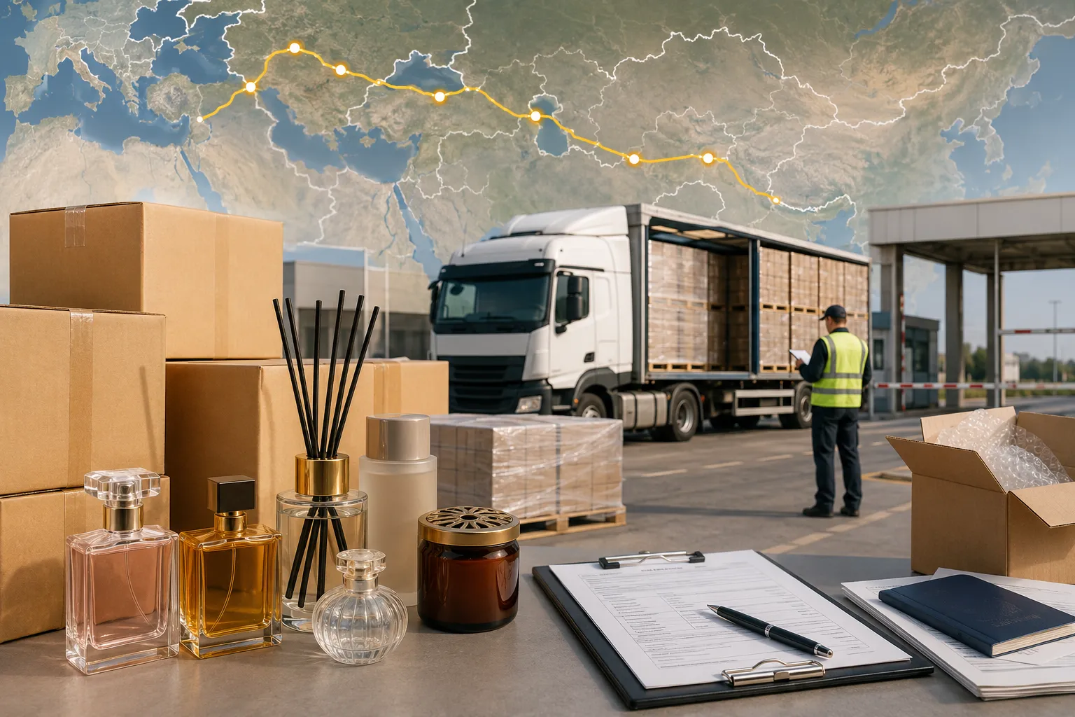 Guide to Cross-Border Land Shipping for Fragrances & Cosmetics