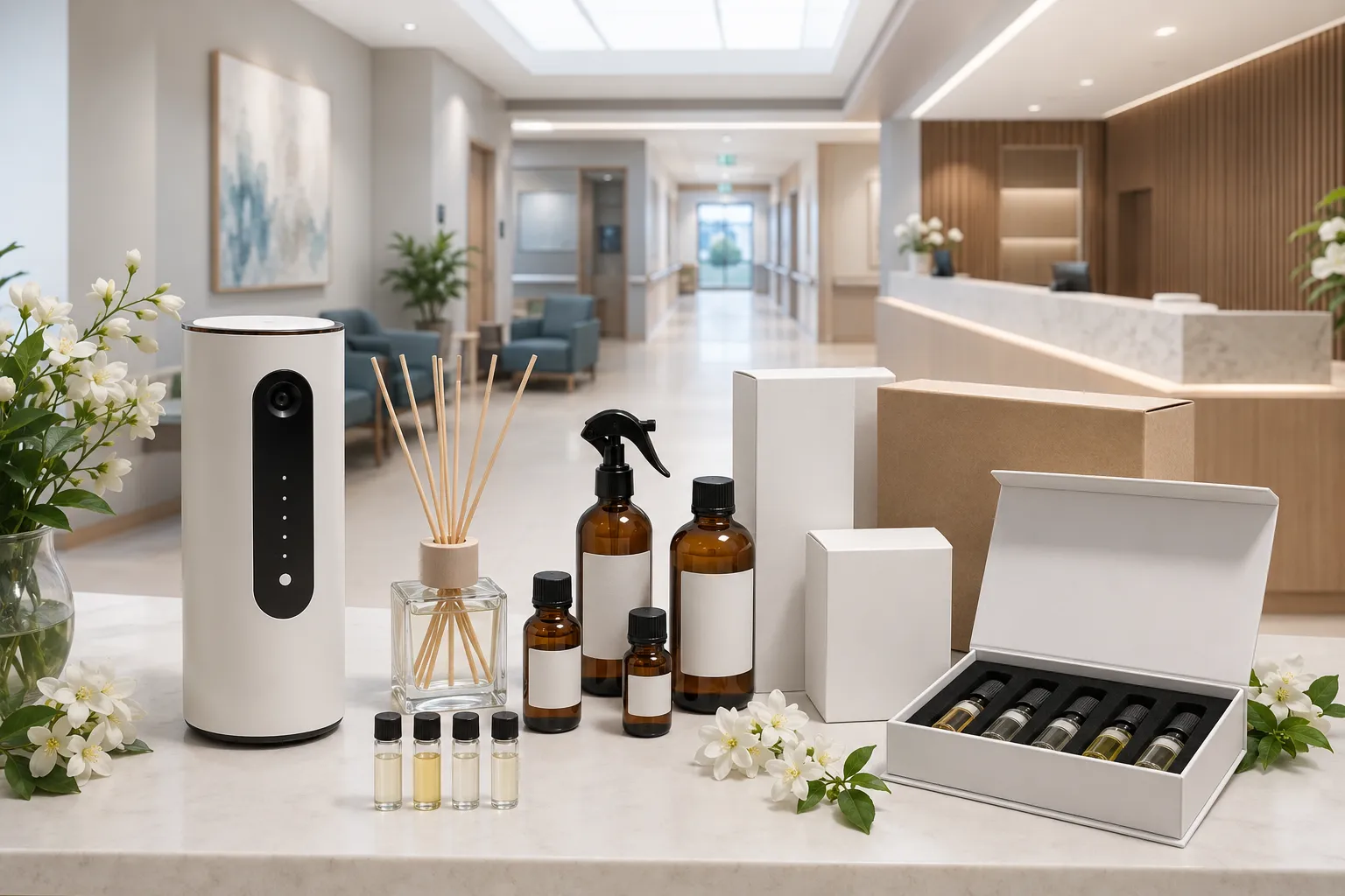 Hospital Scenting for Healthcare Facilities: A B2B Guide 2 Private label and wholesale hospital scenting products with Jasmine