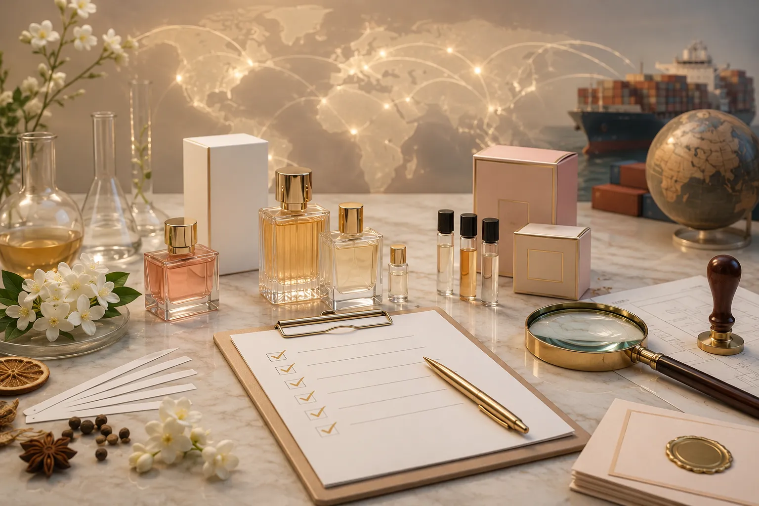 Perfume Manufacturing Quality Control Before Production The international buyer approval framework