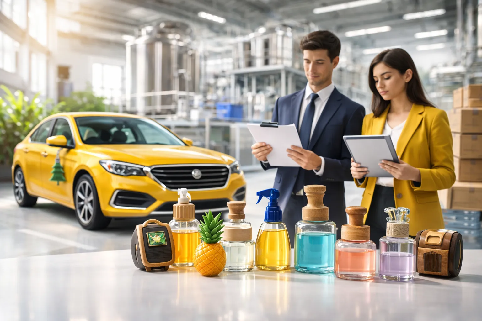 كيف تختار مصنع معطرات السيارات المناسب لعلامتك التجارية؟