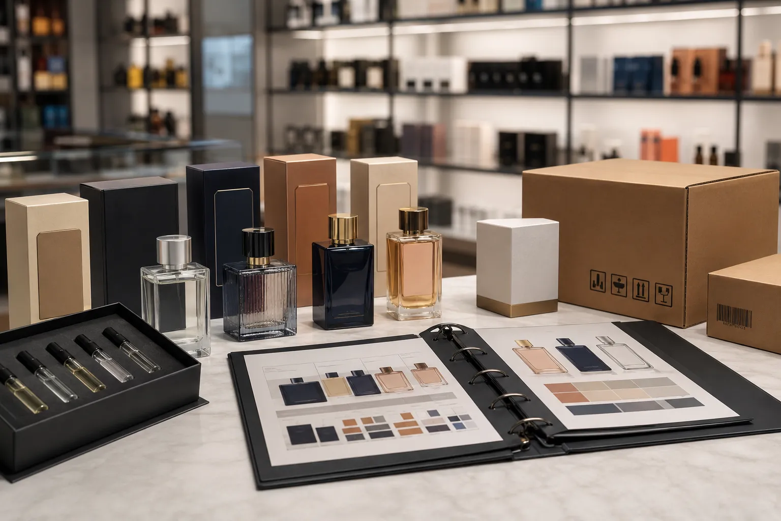 What should the perfume SKU master control?