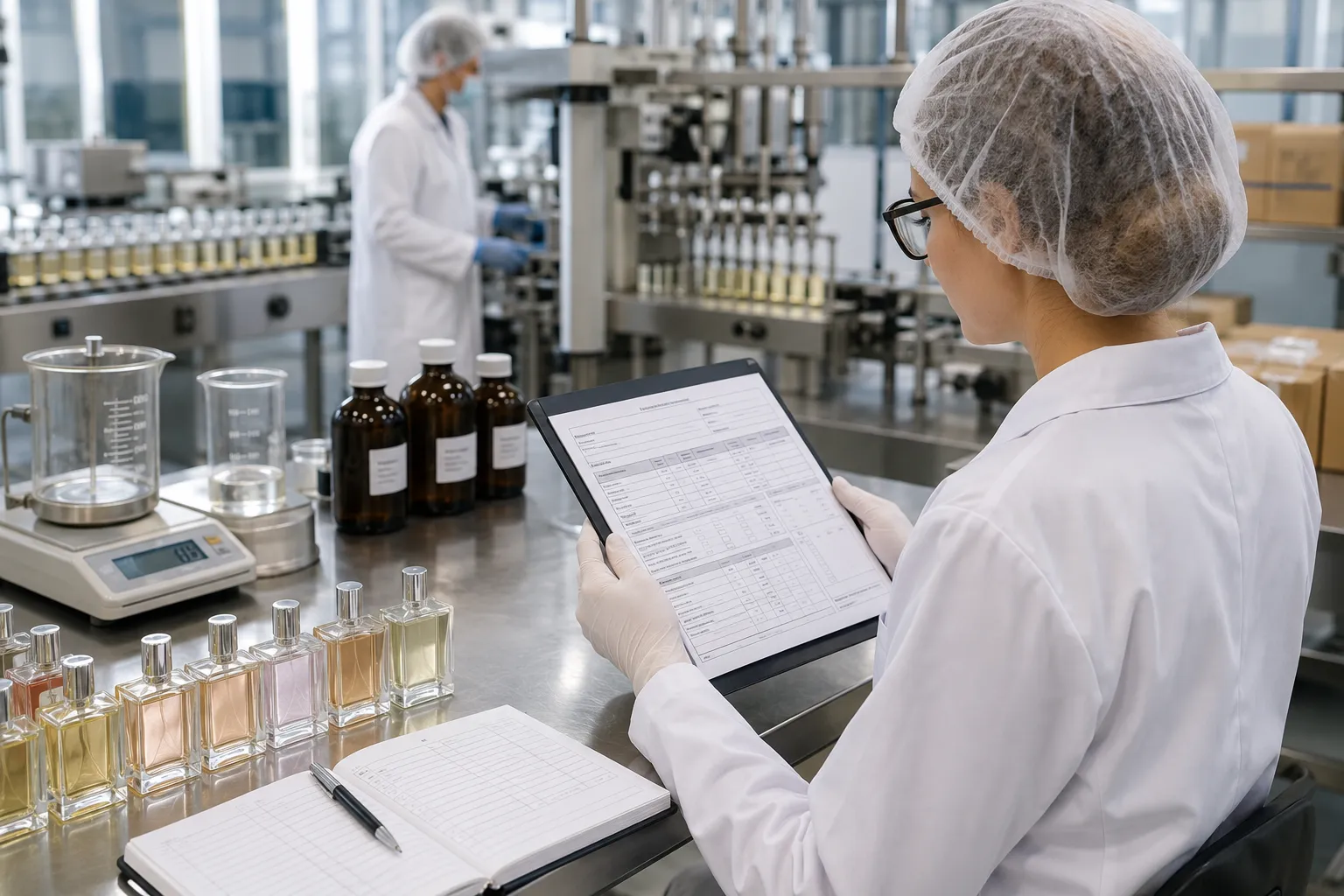 What Should a Perfume Manufacturing Batch Record Include?