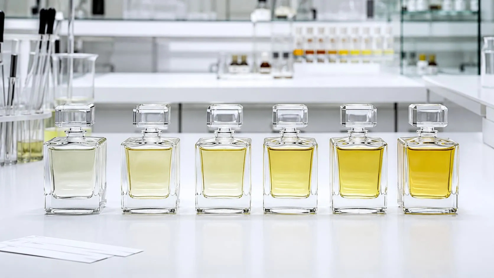 آليات مطابقة دفعات العطور الجديدة مع العينة المرجعية
