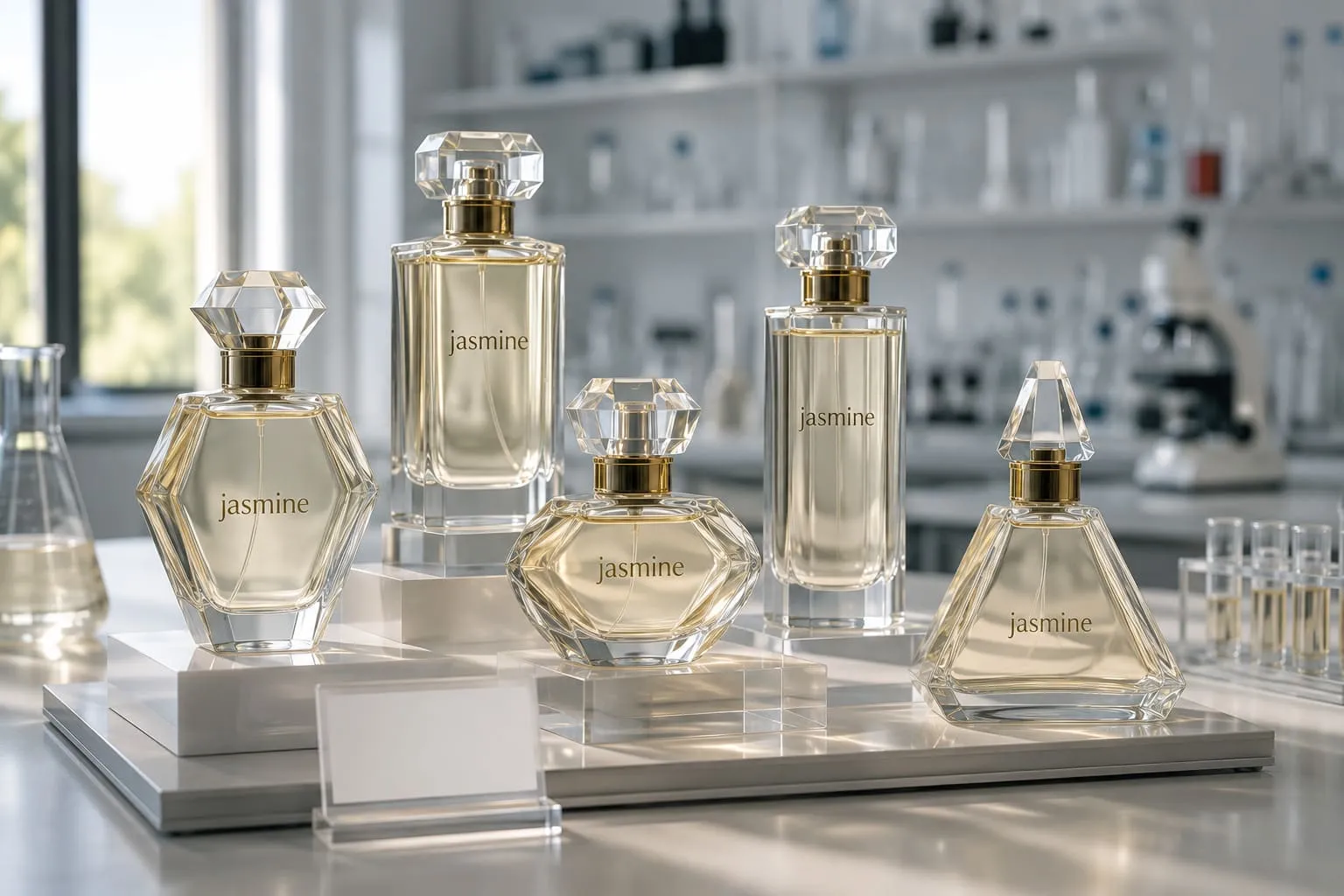 جاسمين دعم كامل لكل تفاصيل عطرك قبل بدء الإنتاج التجاري