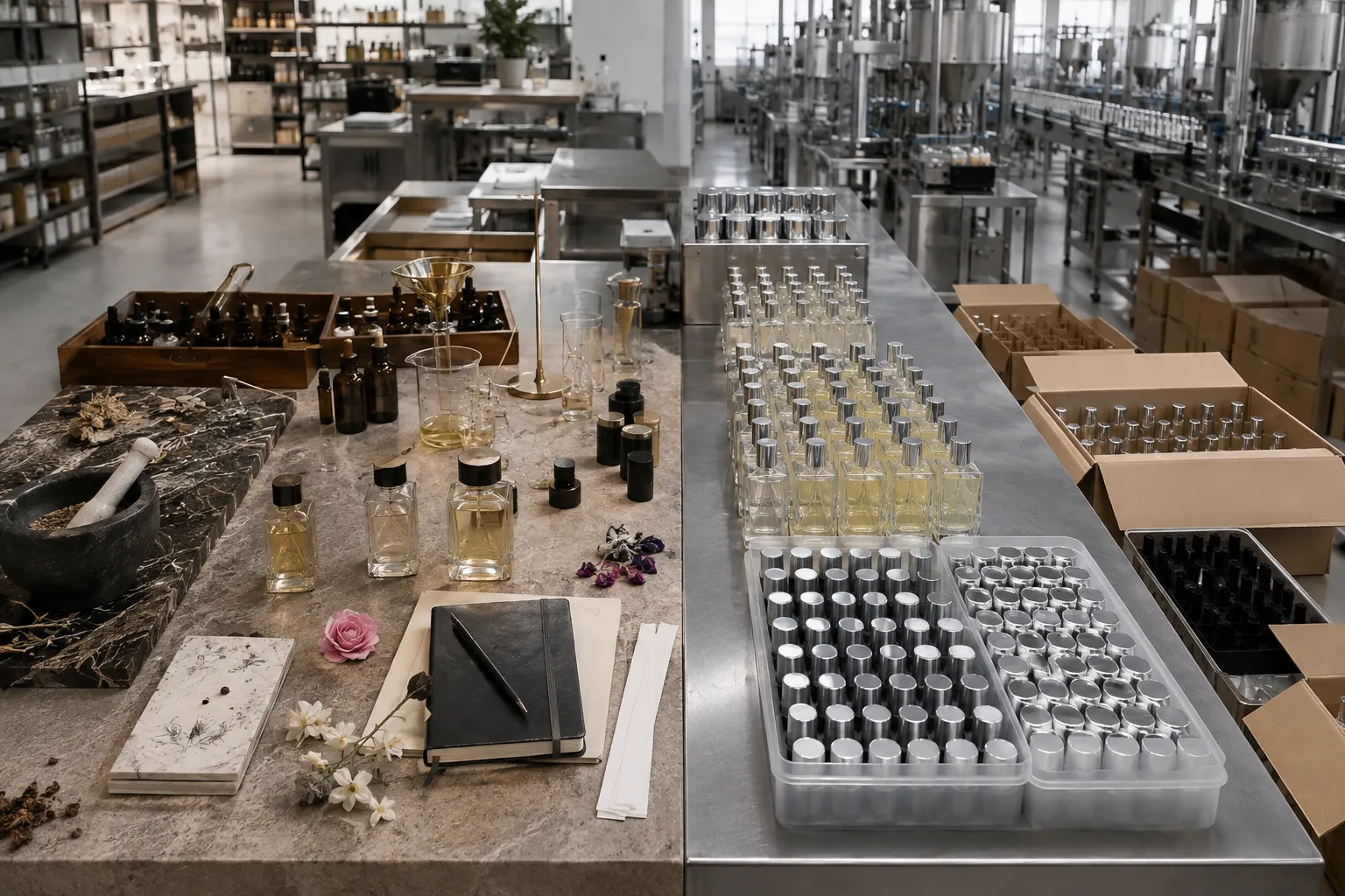 7 key trade-offs between boutique and large-scale perfume manufacturers