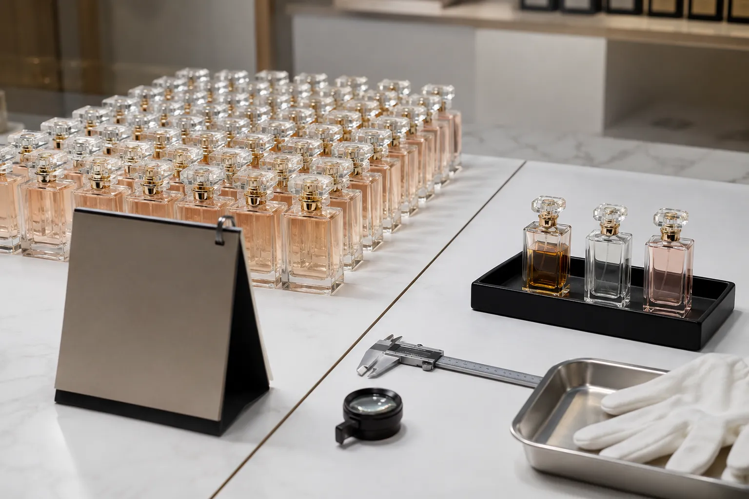 Perfume AQL Inspection: Will Your Order Pass? 1 AQL inspection for fragrance packaging checklist