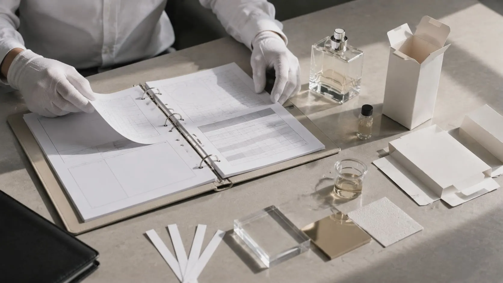 Official documents required to approve a perfume label design