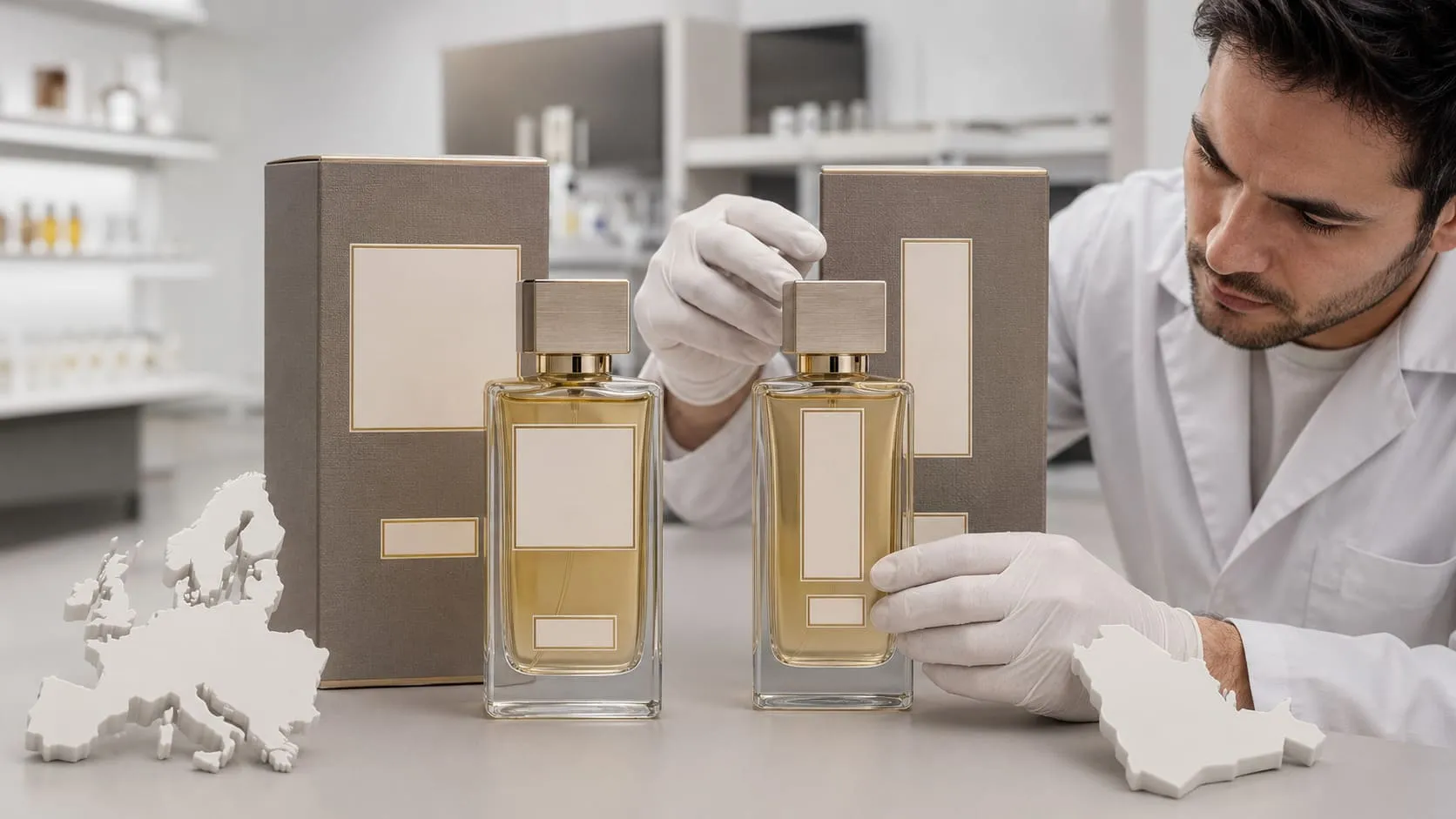 تصدير العطور إلى أوروبا والخليج: دليلك للوائح ومتطلبات المطابقة 1 أهم متطلبات ملصق العطور والبيانات الأساسية