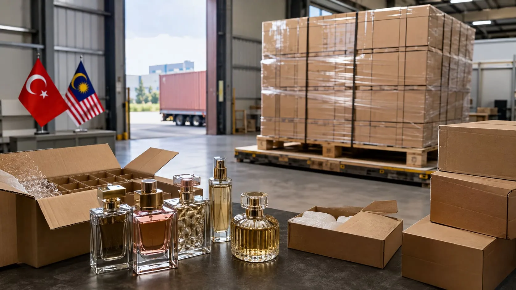 استيراد العطور من تركيا إلى ماليزيا نماذج التوريد وبناء الطلب الأول
