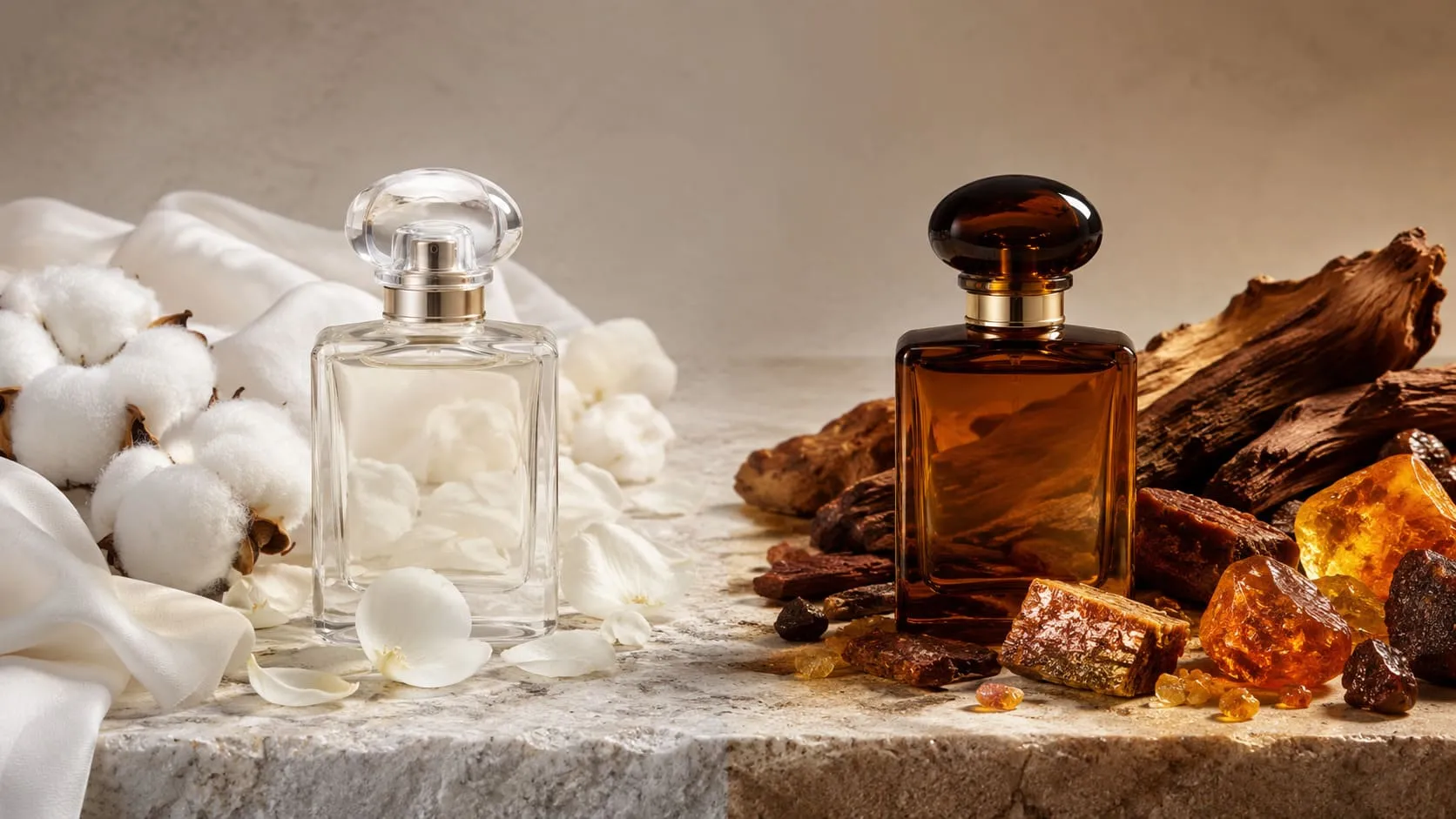 الفرق بين المسك التقليدي والمسك الأبيض في صناعة العطور