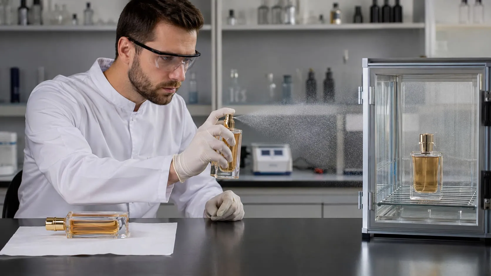 خطوات اختبار ملاءمة العبوة للعطر قبل اعتماد الإنتاج النهائي