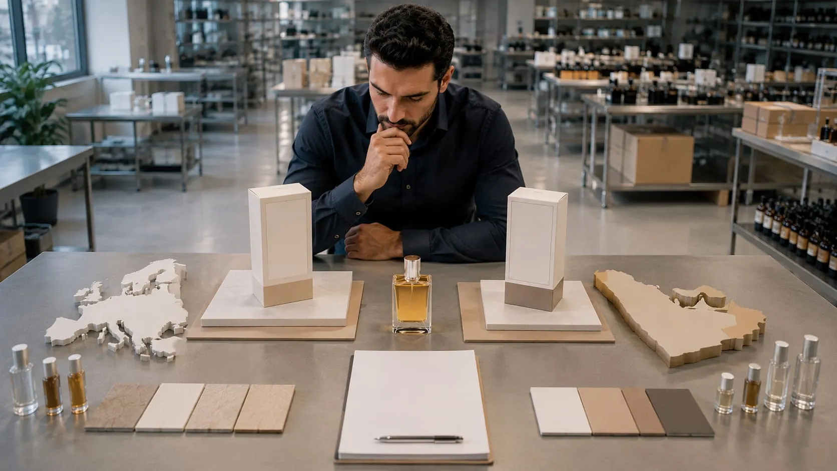 Define the target market before finalizing perfume and packaging specifications