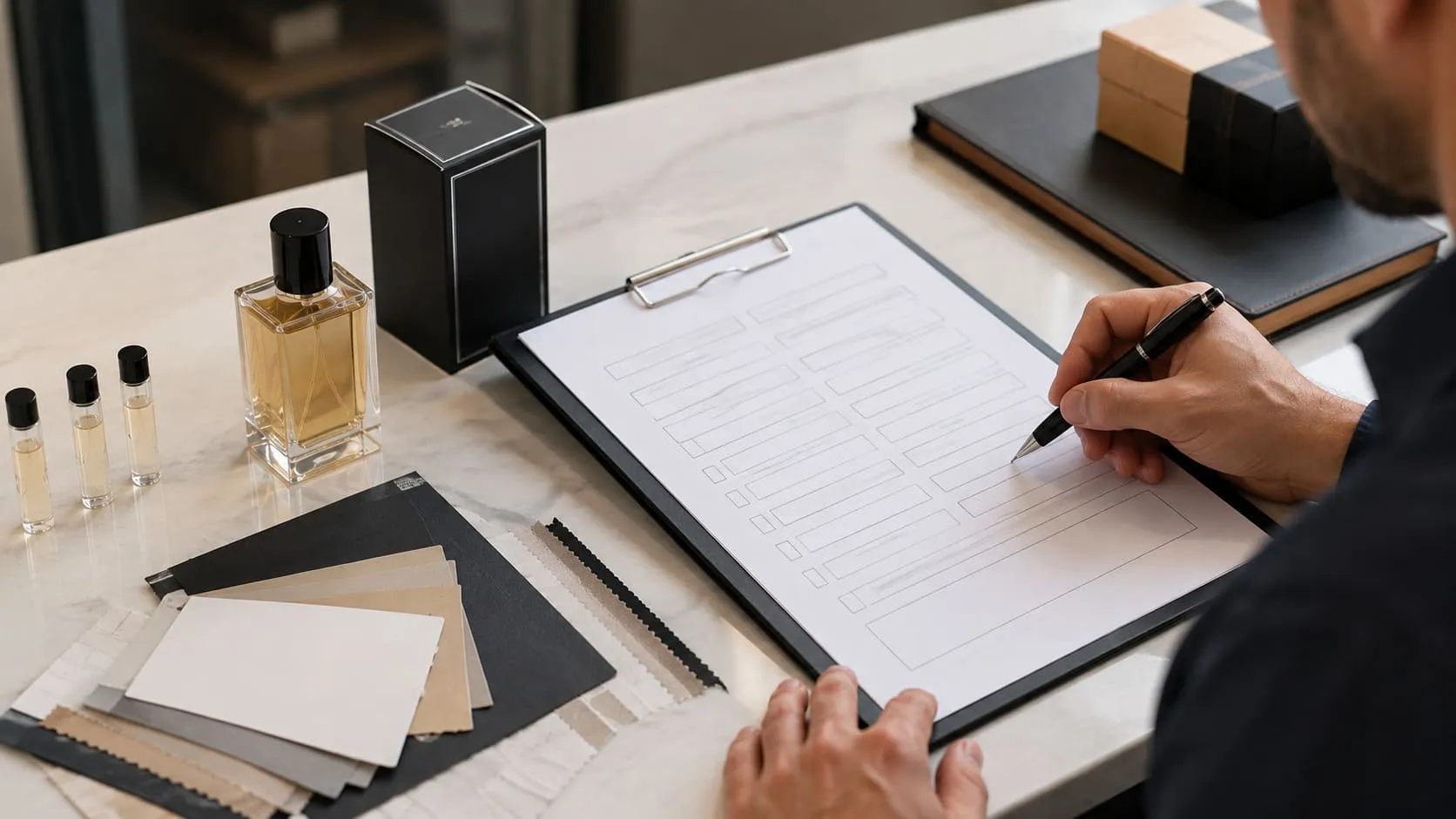 Private label perfume RFQ template ready to complete
