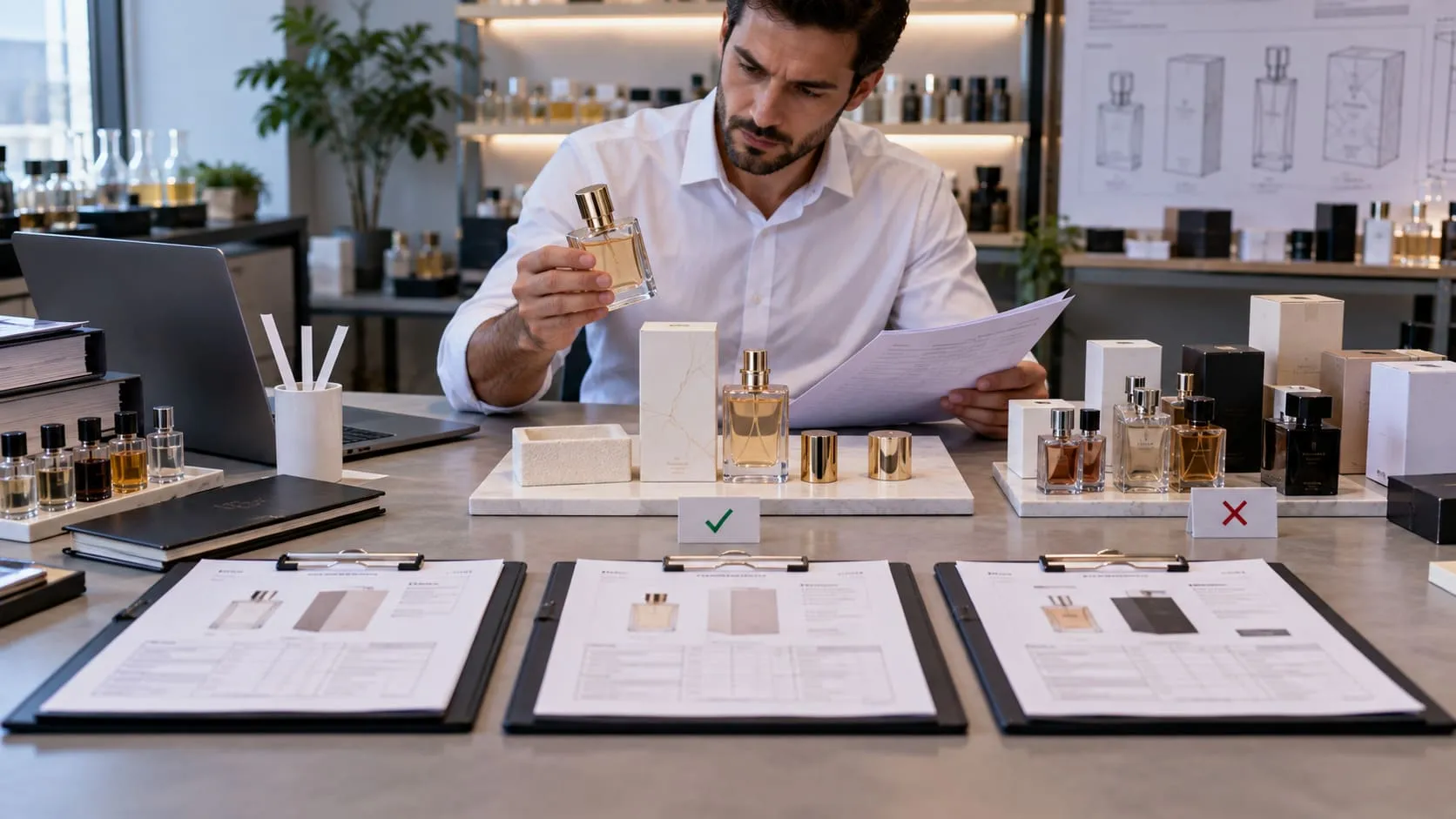 مواصفات العطر الأساسية اللازمة لتقييم عروض تصنيع العطور